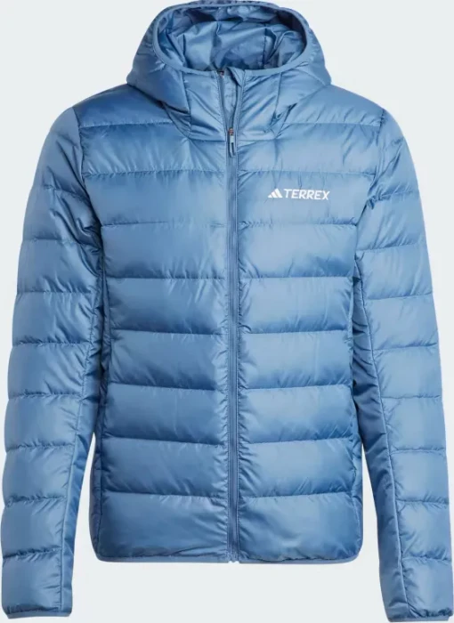 adidas Terrex Multi Light Hooded Jacke wonder steel (Herren)