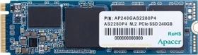 Apacer AS2280P4 240GB, M.2 2280 / M-Key / PCIe 3.0 x4