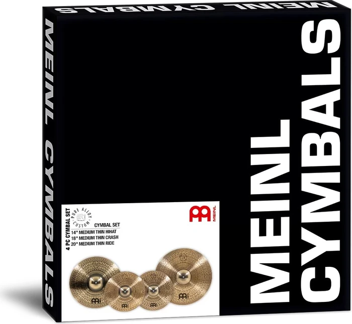 Meinl Pure Alloy Custom Cymbal Set