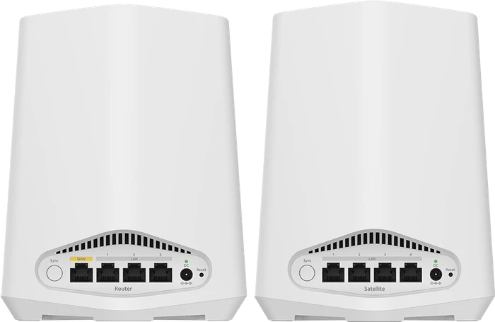 Netgear Orbi Pro Wi-Fi 6 Mini SXK30, AX1800, Router und Repeater Set, 2er-Bundle
