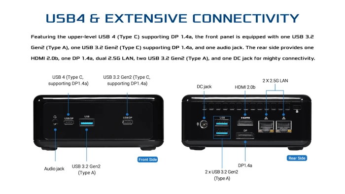 ASRock Industrial NUC BOX-1340P/D4