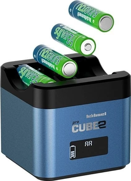 Hähnel ProCube 2 Doppelladegerät für Fujifilm/Panasonic