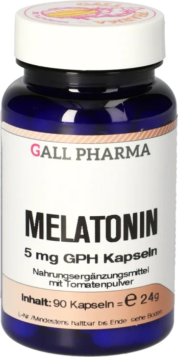 Gall Pharma Melatonin 5mg GPH Kapseln, 90 Stück
