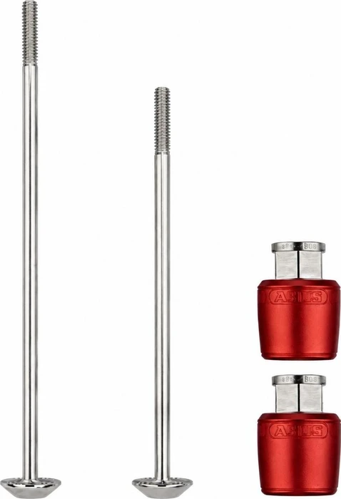 ABUS NutFix Axle-Set 100/135 M5 Laufräder Komponentensicherung rot