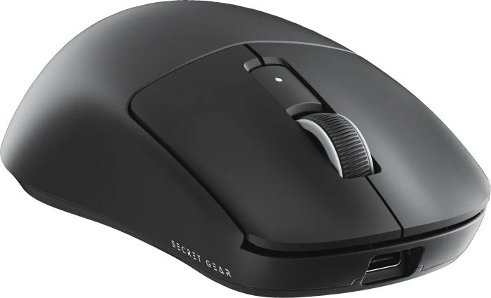 Secret Gear ZX2 8K Lightweight Wireless Gaming Mouse, schwarz, USB/Bluetooth