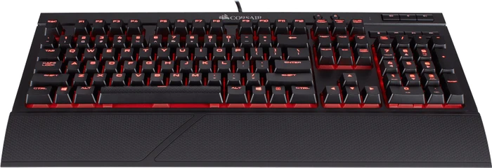 Corsair Gaming K68, LEDs rot, MX RED, USB, DE
