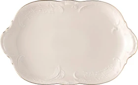 Rosenthal Sanssouci Elfenbein Gold Platte 39x24.5cm