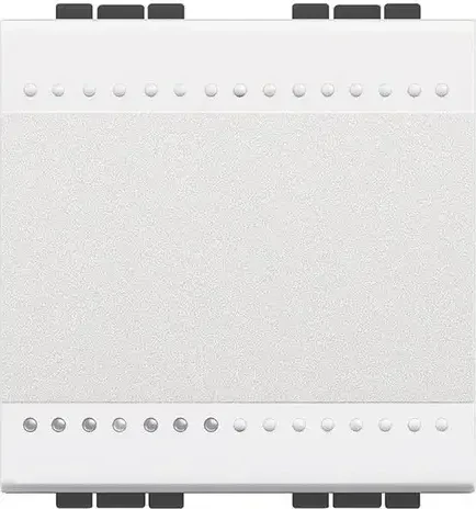 Bticino LivingLight Kreuzschalter SK 2-modulig, weiß