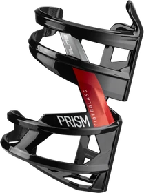 Elite Prism Left Flaschenhalter black glossy/red graphic
