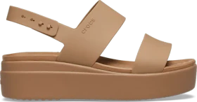 Crocs Brooklyn Low Wedge milk chocolate (Damen)