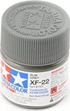 Tamiya Acrylic Paint XF-22 royal marine grey, 10ml