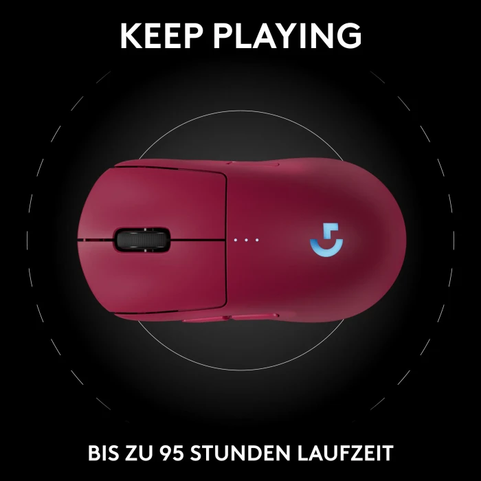 Logitech G Pro 2 Lightspeed rosa, USB