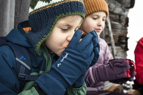 Vaude Rondane Handschuhe dark sea (Junior)