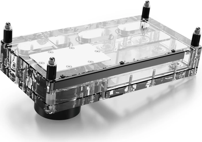 Alphacool Core Distro Plate 240 Rechts mit VPP, Verteilerplatte mit Pumpe