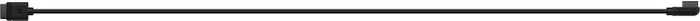 Corsair iCUE LINK Verlängerung, gewinkelt, 60cm, schwarz