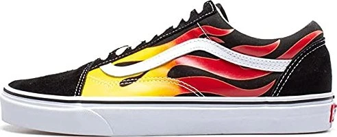 Vans Old Skool Flame black/true white