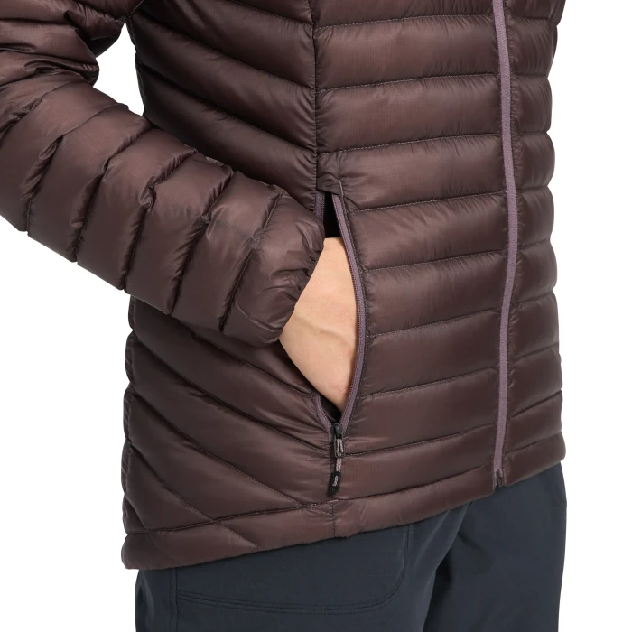 Black Diamond Deploy Down 1.0 Funktionsjacke dark mauve (Damen)