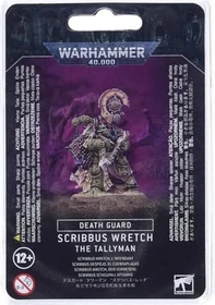 Games Workshop Warhammer 40.000 - Death Guard - Scribbus Wretch the Tallyman