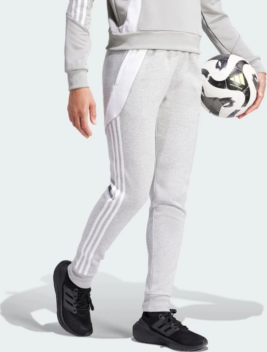 adidas Tiro 24 Trainingshose lang medium grey heather/white (Damen)
