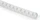 HellermannTyton HWPP16L2-PP-WH Kabelbündelschlauch, 16mm, 2m, weiß (161-64215)