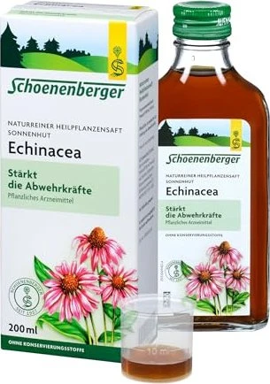 Salus Schoenenberger Echinacea Naturreiner Heilpflanzensaft, 200ml
