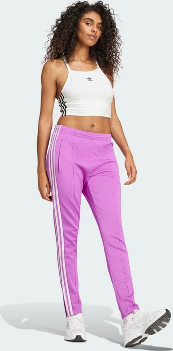 adidas Adicolor SST Trainingshose lang purple burst (Damen)