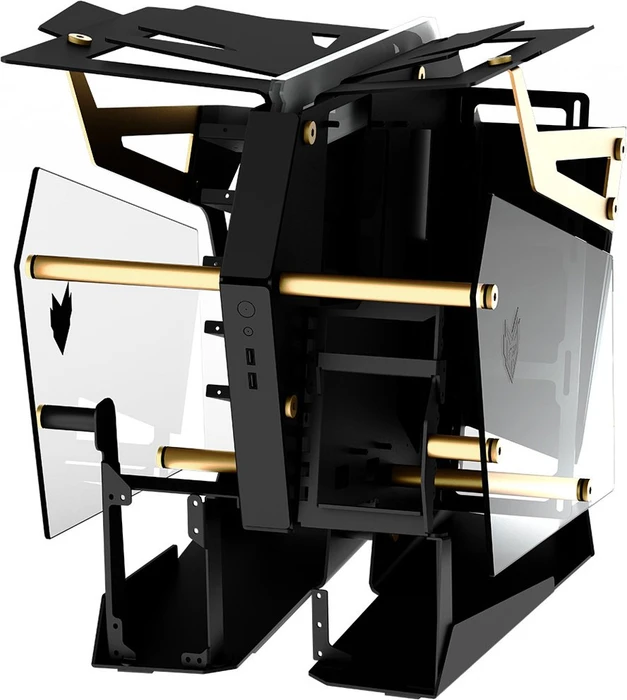 FSP T-WINGS CMT710, gold, Glasfenster
