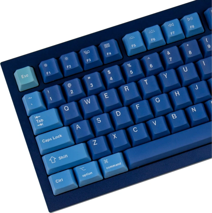 Keychron OEM Dye-Sub Full Set Keycap-Set Ocean - Version C, Kunststoff (PBT), Ocean, blau, 137 Tasten, ANSI-US