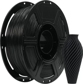 Flashforge PLA Silk, schwarz, Spule, 1.75mm, 1.00kg