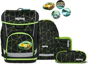 Ergobag Cubo Light CyBär Race 2026 Schultaschen-Set,   5-tlg.