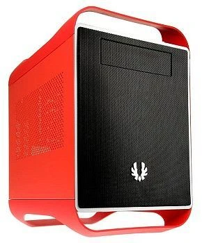 BitFenix Prodigy Embers rot/schwarz, Mini-ITX