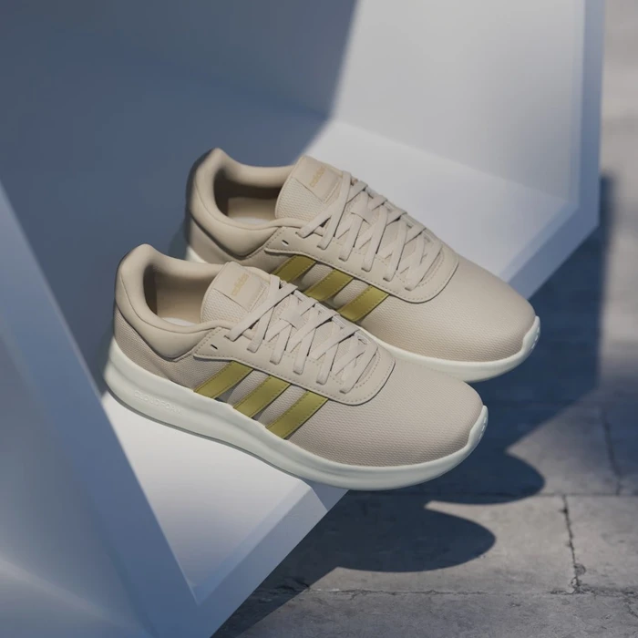 adidas Lite Racer 4.0 crystal linen/gold metallic/off white (Damen)