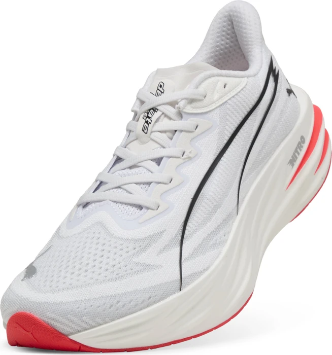 Puma Deviate Pure Nitro puma white/ultra red/puma silver (Herren)