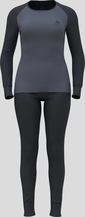 Odlo Active Warm Eco Set india ink/folkstone gray (Damen)