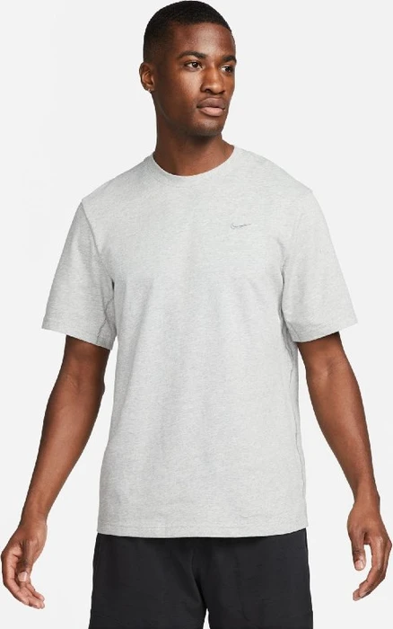 Nike Primary Funktionsshirt kurzarm dark grey heather/heather/smoke grey (Herren)