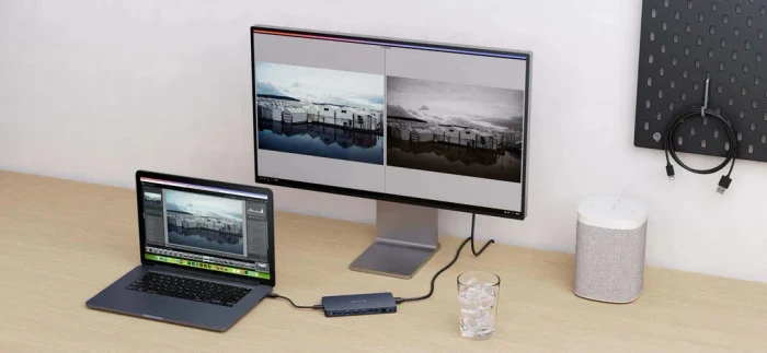 Hyper HyperDrive 10-Port USB-C Docking Station, anthrazit, USB-C 3.1 [Buchse]