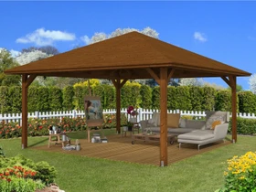 Skan Holz Cannes 4 Pavillon nussbaum