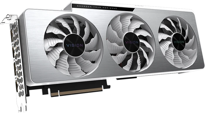 GIGABYTE GeForce RTX 3070 Ti Vision OC 8G, 8GB GDDR6X, 2x HDMI, 2x DP