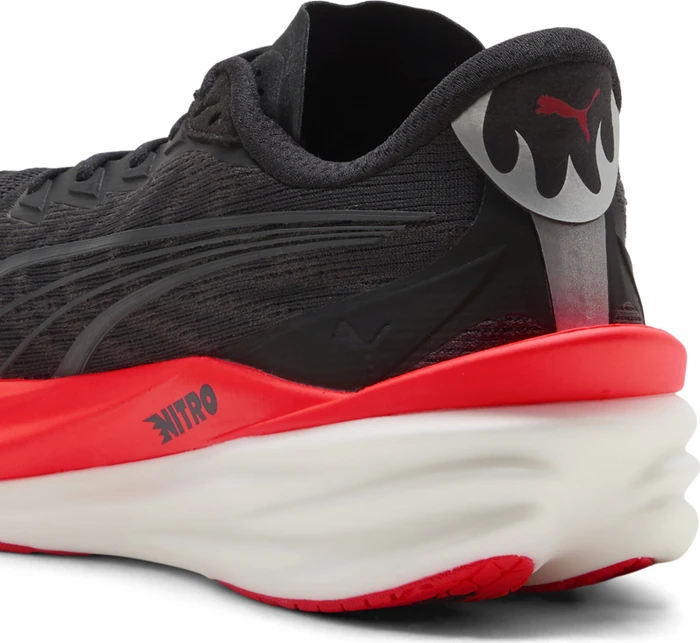 Puma Deviate Nitro 4 puma black/ultra red (Herren)
