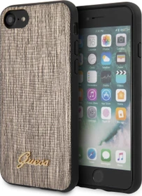 Guess Hard Cover Lizard für Apple iPhone SE (2020) gold