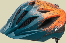 KED Street Pro Kinderhelm arcadia green/orange matt