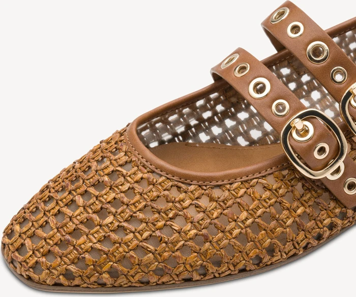 Tamaris Spangenballerinas braun (Damen)