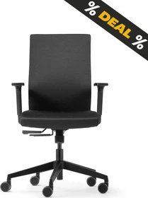 Dauphin Strike Plus Bürostuhl, schwarz