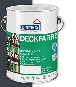 Remmers Deckfarbe anthrazitgrau, 10l