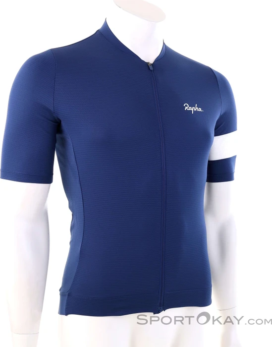 Rapha Core Lightweight Trikot kurzarm navy/white (Herren)