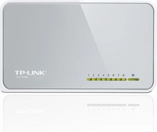 TP-Link TL-SF1000 Desktop Switch, 8x RJ-45