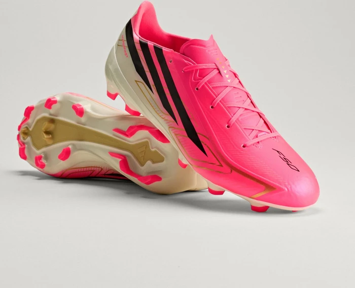 adidas F50 Hyperfast League FG solar turbo/core black/gold metallic