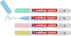 edding 4085 Kreidemarker pastell sortiert, 4er-Set