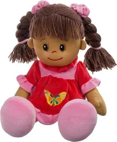 Heunec Poupetta - Puppenland - Lucy mit braunem Haar 50cm