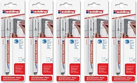 edding 8850 Bohrlochmarker schwarz, 5er-Pack